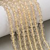 Natural Lemon Quartz(Heated) Beads Strands G-K365-F02-6mm-1
