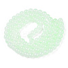 Baking Paint Imitation Jade Glass Round Bead Strands X1-DGLA-N003-10mm-08-1-2