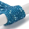Transparent Glass Beads Strands EGLA-A034-T4mm-MB27-1