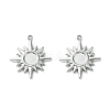 Non-Tarnish 304 Stainless Steel Pendant Cabochon Settings STAS-L269-051P-2