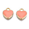 Alloy Enamel Charms ENAM-S121-041H-3