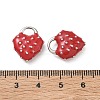 Alloy Enamel Pendants FIND-D044-11P-3