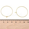 SHEGRACE Brass Hoop Earrings Findings XGR0005G-70G-3