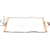 Polyester Horizontal Painted Scroll AJEW-WH0230-78D-2