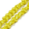 Opaque Color Glass Beads Strands EGLA-L045-I-B01-1