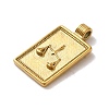 304 Stainless Steel Pendants STAS-L022-306G-06-2
