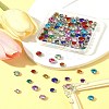 100Pcs 2 Styles Sew on Rhinestone GACR-FS0001-01-10