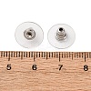 304 Stainless Steel Bullet Clutch Earring Backs X-STAS-Q189-02-4