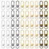 50Pcs 5 Colors Alloy Swivel Snap Hook Clasps FIND-TA0005-83-2