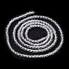 Transparent Glass Beads Strands LS-GLAA-H021-04-29-4
