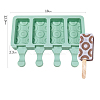 Silicone Ice-cream Stick Molds BAKE-PW0001-073F-C-1