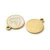 Ion Plating(IP) 316L Surgical Stainless Steel Pendants STAS-D035-17G-2