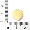 Ion Plating(IP) 304 Stainless Steel Glass Charms STAS-Q335-16G-3