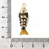 Rack Plating Brass Pendants KK-A268-05G-B02-3