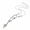 ID Card Neck Strap Card Holder AJEW-PH01411-1