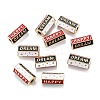 Real 18K Gold Plated Brass Tube Beads KK-A155-24G-E-2