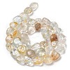 Natural Topaz Beads Strands G-P497-01E-53-3