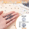 Picasso Baking Paint Glass Seed Beads SEED-TA0001-62L-3