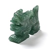 Natural Green Aventurine Carved Healing Dragon Figurines DJEW-F025-02D-2
