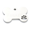 Tarnish Resistant 304 Stainless Steel Pet Pendants STAS-B016-04P-3