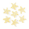 Frosted Glass Beads FGLA-T005-01K-1