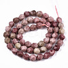 Natural Rhodochrosite Beads Strands G-S368-015A-2
