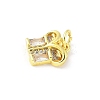 Brass Micro Pave Cubic Zirconia Pendants KK-Z101-02G-03-2