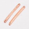 Tibetan Style Alloy Bar Links connectors LS-TIBE-A14039-RG-FF-2