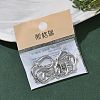 SHEGRACE Brass Hoop Earrings Findings XGR0157P-87P-6