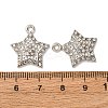 Alloy Pendants with Rhinestone FIND-H051-09P-3