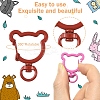 15Pcs Spray Painted Alloy Swivel Lobster Claw Clasps FIND-YW0010-11-4