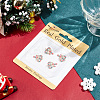 Brass Micro Pave Colorful Grade AAA Cubic Zirconia Pendants KK-BBC0015-36B-6