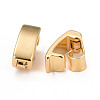 Eco-Friendly Brass Watch Band Clasps KK-M225-26G-D-2