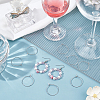 200Pcs Brass Wine Glass Charm Rings KK-SP0001-31B-P-4