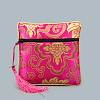Chinese Style Square Cloth Zipper Pouches CON-PW0001-090I-1