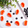 20Pcs Plastic Doll Duck Craft Mouth & 40Pcs Craft Eyes Cabochons FIND-GO0001-17-7