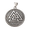316 Surgical Stainless Steel  Pendants STAS-Z073-58AS-01-1