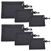 6Pcs 3 Style Oxford Cloth PVC Waterproof Coating Bag AJEW-NB0002-41-1