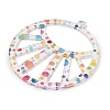Printed Transparent  Acrylic Pendants FIND-K017-13-2