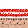 Transparent Glass Beads Strands EGLA-A039-T4mm-D31-4