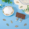 16Pcs Alloy Rhinestone Connector Charms ALRI-TA0001-39-5
