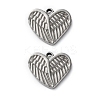 304 Stainless Steel Pendants STAS-L282-007P-02-1