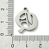 Non-Tarnish 201 Stainless Steel Pendants STAS-B055-01P-Q-3