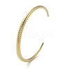 304 Stainless Steel Open Cuff Bangles BJEW-K241-02A-G-1