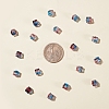 Two Tone Transparent Spray Painted Acrylic Bead X-ACRP-T005-26C-6