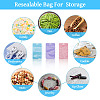 40Pcs 4 Styles Rectangle Plastic Yin-Yang Resealable Packaging Bags ABAG-TA0001-23B-9
