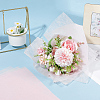114Pcs Square Cotton Flower Bouquet Wrapping Paper Decoration AJEW-SP0004-30A-4
