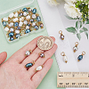 40Pcs 4 Styles Natural Cultured Freshwater Pearl Pendant PALLOY-WR00023-3
