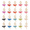 20Pcs 10 Colors Alloy Big Pendants FIND-TA0002-13-2