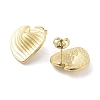 Ion Plating(IP) 304 Stainless Steel Stud Earrings EJEW-P258-23G-2